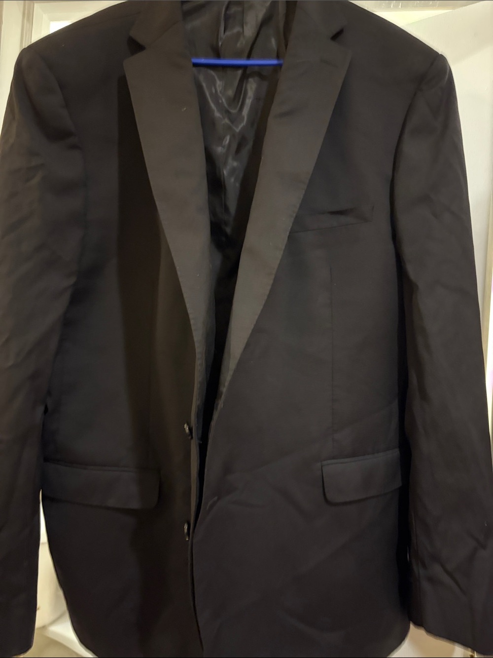 Calvin Klein Black Tuxedo Jacket with Satin Lapel